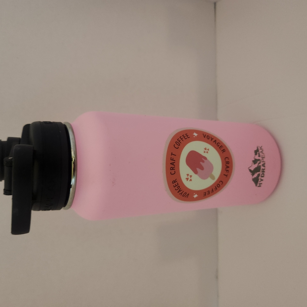 Pink Hydrapeak Stainless Steel 32 oz. Water Bottle